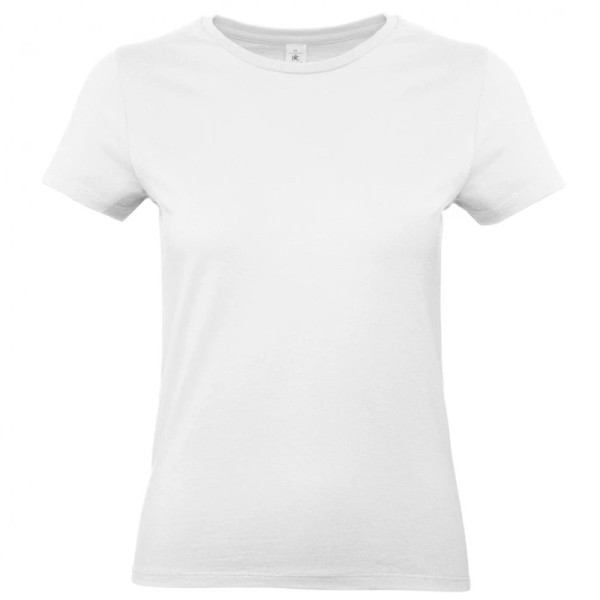 T-shirt BLANC E190 FEMME BC04T B&C