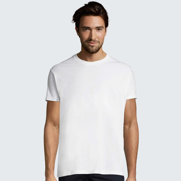 T-shirt BLANC IMPERIAL Sol's 190gr