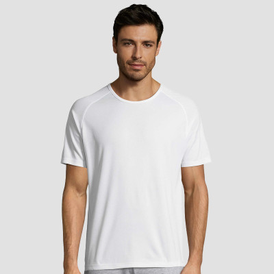 T-shirt BLANC SPORTY Sol's...